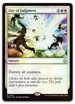 Day of Judgment #140 (Foil) (NM) Foundations FDN Magic MTG - Image 1