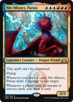 1x Niv-Mizzet, Parun NM-Mint, English Guilds of Ravnica MTG Magic - Image 1