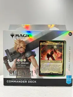 MTG-Limit Break (Cloud) Final Fantasy Collector Commander Deck - Image 1