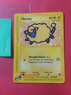 2002 Pokemon Expedition #119 Mareep, C, NF/H, cd1 - Image 1