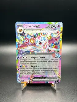 SYLVEON EX 086/191 DOUBLE RARE SURGING SPARKS POKEMON NM/M - Image 1
