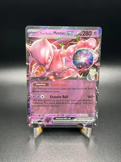 Pokemon Team Rocket's Mewtwo ex - Promo SV: Scarlet & Violet Promo Cards 216 NM - Image 1