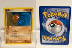 Diglett 50 LIGHTLY PLAYED Crystal Guardians 100 Pokemon - Image 1