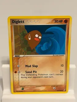 Diglett 50 LIGHTLY PLAYED Crystal Guardians 100 Pokemon - Image 2