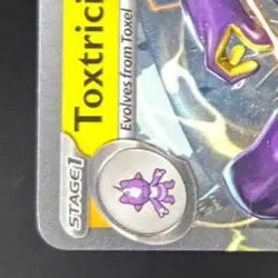 2023-25 Pokemon SV Black Star Promos EN Toxtricity ex #215 Illustration Contest - Image 4