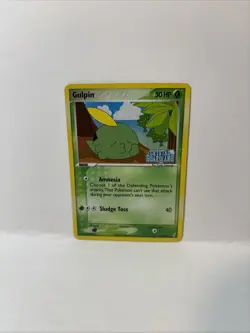 Pokemon Gulpin 33/100 - EX Crystal Guardians Stamped - Holo - 2006 - Nintendo - Image 1