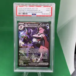 2026 POKEMON ASC SPECIAL ILLUSTRATION RARE #287 MARNIE'S GRIMMSNARL EX PSA 9 - Image 1
