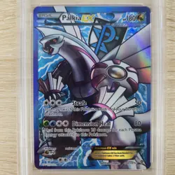 INK ERROR PSA 6 Palkia EX 100/101 Plasma Blast Full Art Nintendo Pokemon Card - Image 3