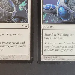 MTG - 2x Welding Jar - Mirrodin - LP/LP+ - Artifact - Magic The Gathering - TCG - Image 3