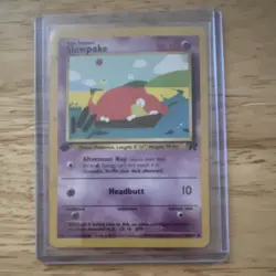 Pokemon TCG Slowpoke 67/82 Team Rocket 1st Edition Regular Common HP 50 English - Image 1