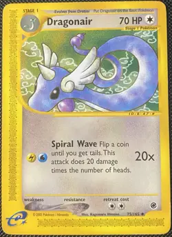 Dragonair 075/165 Expedition Base Set Regular - Pokemon Card - Image 1