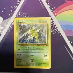 Scyther 26/64 Jungle Unlimited Non-Holo Rare Pokemon TCG LP - Image 1