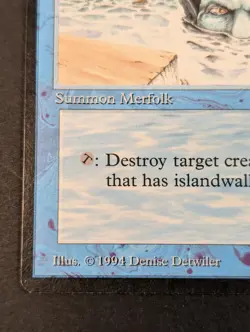 MTG - 1x Merfolk Assassin - The Dark - Vintage - Blue - Magic The Gathering - Image 3