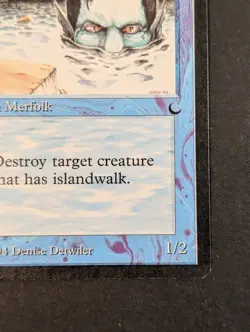 MTG - 1x Merfolk Assassin - The Dark - Vintage - Blue - Magic The Gathering - Image 4