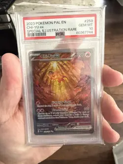 PSA 10 CHI-YU EX # 259/193 POKEMON PALDEA EVOLVED SPECIAL ILLUSTRATION RARE GEM - Image 1