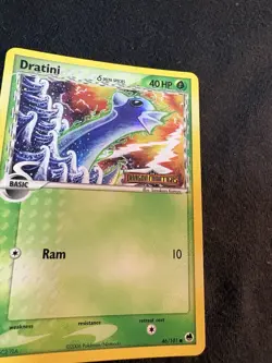 Pokemon Dratini 46/101 EX Dragon Frontiers Delta Species Holo Basic 2006 - Image 2