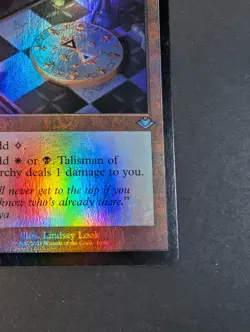 MTG - 1x Talisman of Hierarchy - Modern Horizons 2 - NM Retro Border Etched Foil - Image 4