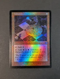 MTG - 1x Talisman of Hierarchy - Modern Horizons 2 - NM Retro Border Etched Foil - Image 5