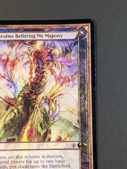 MTG - 1x Realms Befitting my Majesty - Oversize - LP - Magic the Gathering - #36 - Image 5