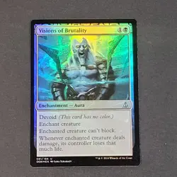 MTG - 1x Visions of Brutality - Oath of the Gatewatch - NM - Foil - Magic - 2016 - Image 2