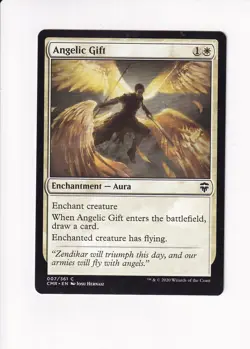 2020 MAGIC THE GATHERING MTG COMMANDER LEGENDS ANGELIC GIFT (#2) (X) - Image 1