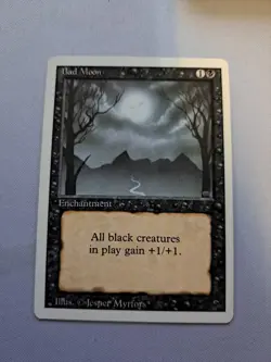 MTG: Bad Moon (LP): Revised Edition (S) - Image 1