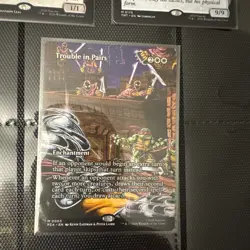 Super Shredder 0083 Krang Utrom warlord 0175 Trouble in Paris Mythic MTG TMNT - Image 4