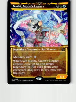 Nashi, Moon's Legacy (Showcase) 89 March of the Machine: The Aftermath MTG LP - Image 1
