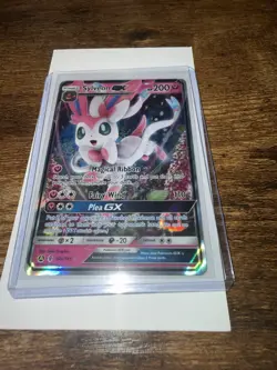 Pokemon Sylveon GX 092A/145 Alternate Art Promo Holo 200 HP EN 5ban Graphics - Image 1