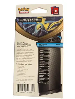 NEW & SEALED Pokemon TCG Sword & Shield Base Set Inteleon Theme Deck - Image 2