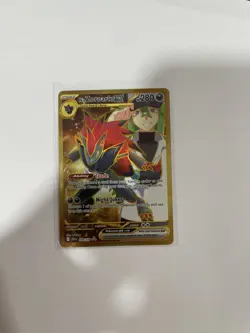 Pokemon TCG Journey Together: N’s Zoroark ex 189/159 Gold Hyper Rare - NM - Image 1