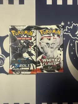 Pokemon TCG: Scarlet & Violet Black Bolt White Flare Booster Packs X2 Ships Fast - Image 1