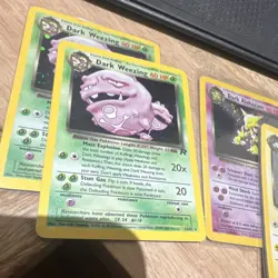 Pokemon TCG Team Rocket Lot - Dark Magneton, Alakazam, Weezing Holo - Image 4