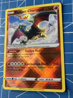 Pokemon TCG Radiant Charizard Crown Zenith 020/159 Near Mint #2 - Image 3