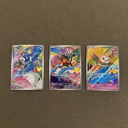 Rowlet, Litten, Popplio MEP 045, 044, 043 NM First Pokemon 30th Free Shipping - Image 1