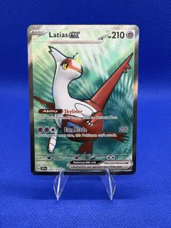 Pokemon TCG Latias EX Surging Sparks 220/191 Full Art Ultra Rare NM - Image 1