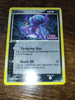 Sableye 31/110 Ex Holon Phantoms Reverse Holo Stamped Pokemon - Image 2