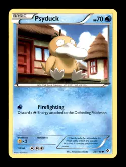 PSYDUCK 33/149 C BOUNDARIES CROSSED NM/M - Image 1