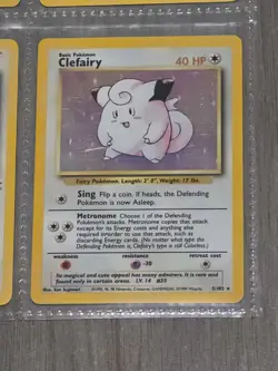 Pokemon Lot of 4 Base Hologram Set Cards 1999-2000 Wizards VINTAGE Zapdos Rare - Image 5