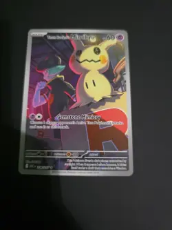 Team Rockets Mimikyu 238/217 From The Ascended Heroes Pokemon Card Full Art - Image 2