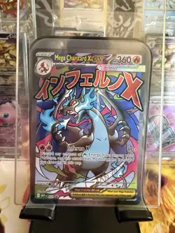 Pokemon Mega Charizard X ex Me: Mega Evolution Promo 023 Holo 360 HP English - Image 1