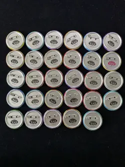 2025 Pokemon TCG S-Chinses Gem Pack Gengar Espeon Badge Lot*29 ER08 - Image 2