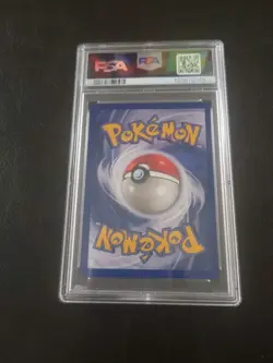 1999 Pokemon Fossil Dragonite 4/62 Holo PSA 8 - Image 2