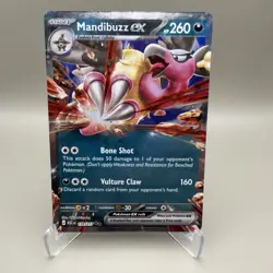 Mandibuzz Ex 139/217 Ultra Rare - Ascended Heroes Pokemon TCG - NM - Image 1
