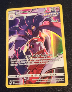 Malamar Ultra Rare Silver Tempest Trainer Gallery Pokemon Card TG06/TG30 English - Image 1