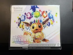 Pokemon TCG Prismatic Evolutions ETB Elite Trainer Box FACTORY SEALED & NEW - Image 1