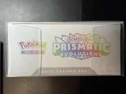 Pokemon TCG Prismatic Evolutions ETB Elite Trainer Box FACTORY SEALED & NEW - Image 5