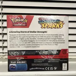Pokemon TCG Scarlet & Violet Surging Sparks Booster Box, Pikachu, Latias - Image 2