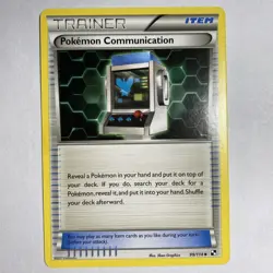 Pokemon TCG Pokemon Communication Black & White 99/114 - Image 1