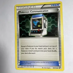 Pokemon TCG Pokemon Communication Black & White 99/114 - Image 2